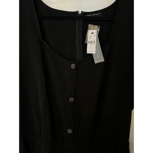 Lane Bryant Long Black Outfit Size 24 NEW with Tags - Picture 6 of 12